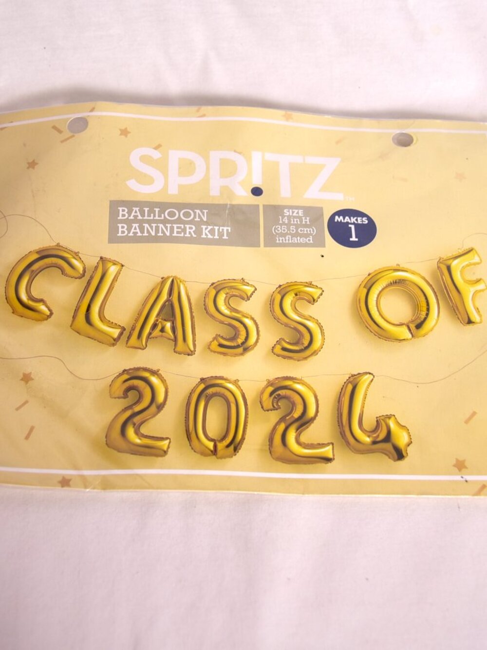 Spritz graduation balloons - Class of 2024 - NEW